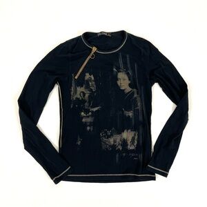 Vintage Cop Copine Long Sleeve Top